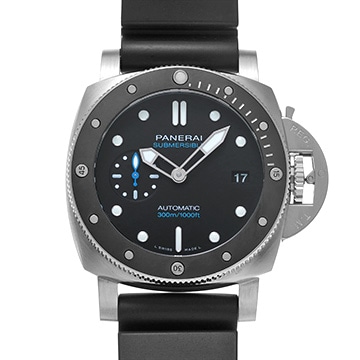 パネライ サブマーシブル PAM01683 ブラック メンズ 時計 【中古】【wristwatch】
