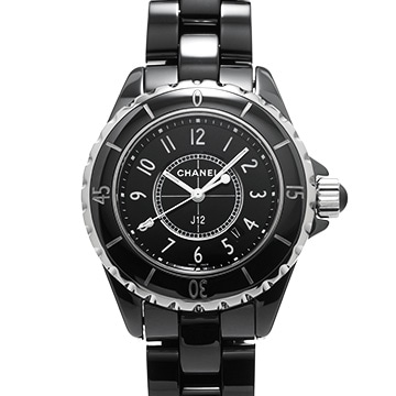 シャネル J12 33MM H0682 ブラック レディース 時計 【中古】【wristwatch】