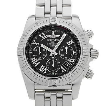 ブライトリング クロノマット JSP ローマンインデックス リミテッド AB01153A/BH26 ブラック メンズ 時計 【中古】【wristwatch】