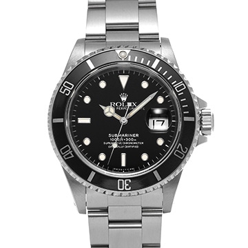 ロレックス サブマリーナ デイト 16610 ブラック メンズ 時計 【中古】【wristwatch】