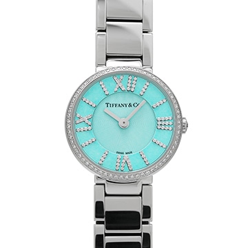 ティファニー アトラス 63320811 ティファニーブルー/ダイヤモンド レディース 時計 【中古】【wristwatch】