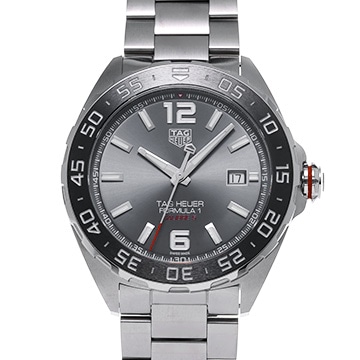 タグ ホイヤー フォーミュラ1 キャリバー5 WAZ2011.BA0842 グレー メンズ 時計 【中古】【wristwatch】