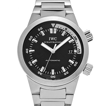 IWC アクアタイマー オートマティック IW354805 ブラック メンズ 時計 【中古】【wristwatch】