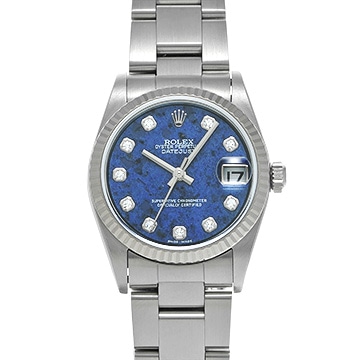 ロレックス デイトジャスト 78274G ソーダライト/ダイヤモンド ユニセックス 時計 【中古】【wristwatch】