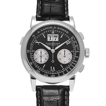 ランゲ＆ゾーネ ダトグラフ 403.035F ブラック/シルバー メンズ 時計 【中古】【wristwatch】