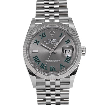 ロレックス デイトジャスト 36 126234 スレート メンズ 時計 【中古】【wristwatch】