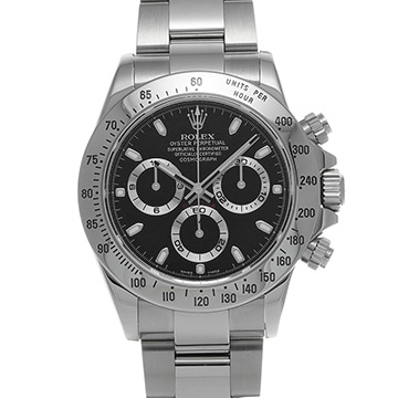 ロレックス コスモグラフ デイトナ 116520 ブラック メンズ 時計 【中古】【wristwatch】