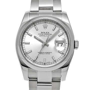 ロレックス デイトジャスト 116200 シルバー メンズ 時計 【中古】【wristwatch】