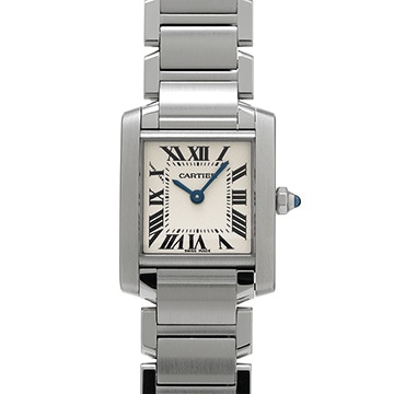 カルティエ タンクフランセーズ SM　 W51008Q3 シルバー レディース 時計 【中古】【wristwatch】