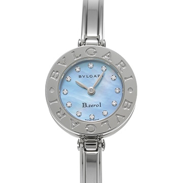ブルガリ ビーゼロワン / B-ZERO1 BZ22S ブルーシェル/ダイヤモンド レディース 時計 【中古】【wristwatch】