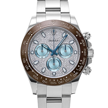 ロレックス コスモグラフ デイトナ プラチナ 116506 パヴェダイヤモンド メンズ 時計 【中古】【wristwatch】