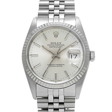 ロレックス デイトジャスト 16234 シルバー メンズ 時計 【中古】【wristwatch】