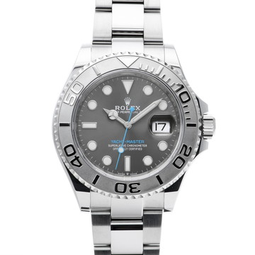 ロレックス ヨットマスター 40 ダークロジウム 126622 スレートグレー メンズ 時計 【中古】【wristwatch】