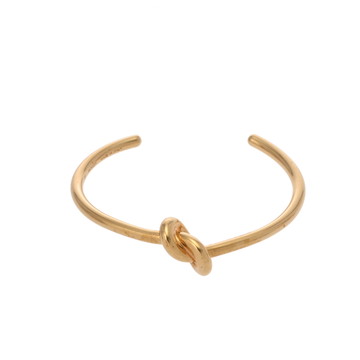 セリーヌ ノット エクストラシンブレスレット #C1 ゴールド 46P466BRA.35OR GP レディース ジュエリー 【中古】【jewelry】