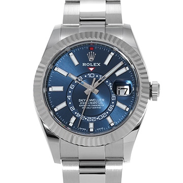 ロレックス スカイドゥエラー 326934 ブライトブルー メンズ 時計 【中古】【wristwatch】