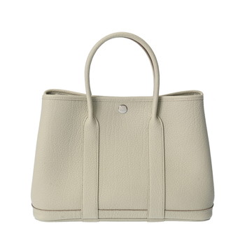 エルメス ガーデンパーティ TPM  パールグレー ネゴンダ レディース バッグ 【未使用】【bag】