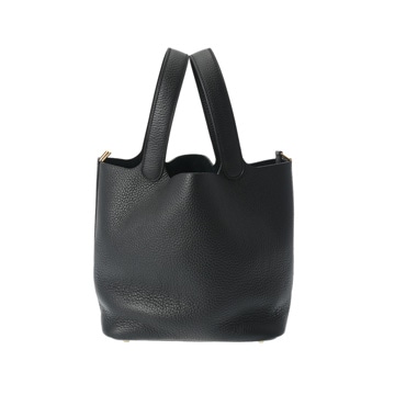 エルメス ピコタンロック MM ブラック トリヨンクレマンス レディース バッグ 【未使用】【bag】