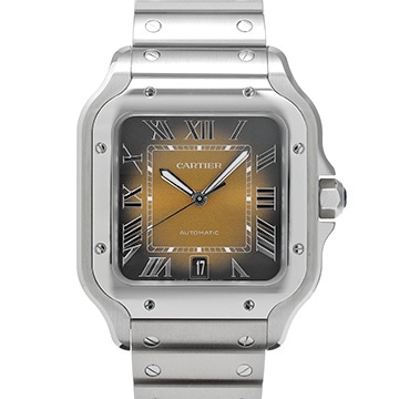 カルティエ サントス ドゥ カルティエ WSSA0064 ブラウン メンズ 時計 【中古】【wristwatch】