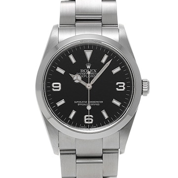 ロレックス エクスプローラー 114270 ブラック メンズ 時計 【中古】【wristwatch】