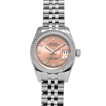 ロレックス デイトジャスト 179174 ピンク レディース 時計 【中古】【wristwatch】
