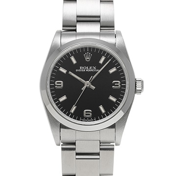 ロレックス オイスターパーペチュアル 67480 ブラック ユニセックス 時計 【中古】【wristwatch】
