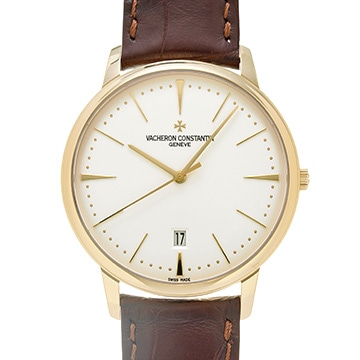 ヴァシュロン コンスタンタン パトリモニー オートマティック 85180/000J-9231 シルバー メンズ 時計 【中古】【wristwatch】