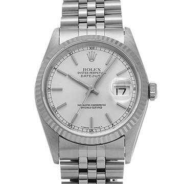 ロレックス デイトジャスト 16234 シルバー メンズ 時計 【中古】【wristwatch】