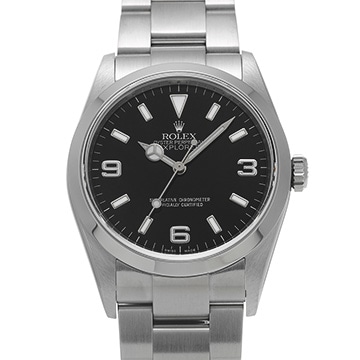 ロレックス エクスプローラー 114270 ブラック メンズ 時計 【中古】【wristwatch】