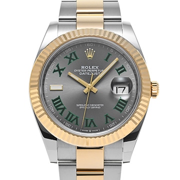 ロレックス デイトジャスト 41 126333 スレート メンズ 時計 【中古】【wristwatch】