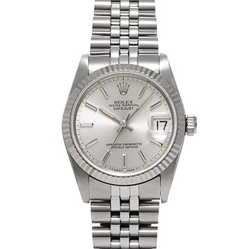 ロレックス デイトジャスト 68274 シルバー ユニセックス 時計 【中古】【wristwatch】