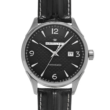 ハミルトン ジャズマスター ビューマチック オート H32755731 ブラック メンズ 時計 【中古】【wristwatch】