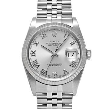 ロレックス デイトジャスト 16234 シルバー メンズ 時計 【中古】【wristwatch】