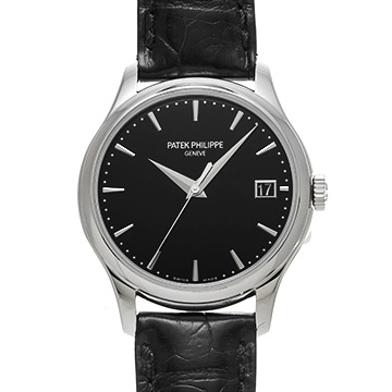 パテック フィリップ カラトラバ オフィサー 5227G-010 ラック・ブラック メンズ 時計 【中古】【wristwatch】
