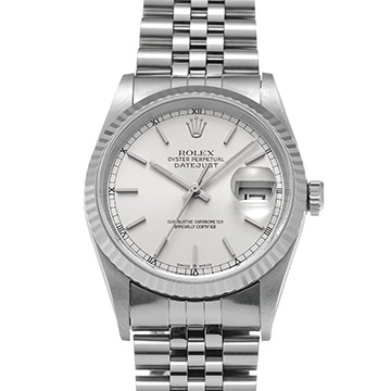 ロレックス デイトジャスト 16234 シルバー メンズ 時計 【中古】【wristwatch】