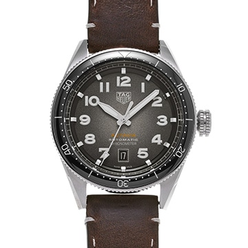 タグ ホイヤー オータヴィア キャリバー5 クロノメーター WBE5114.FC8266 ブラック メンズ 時計 【中古】【wristwatch】