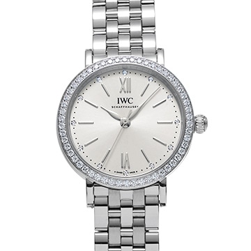 IWC ポートフィノ オートマティック 34 IW657601 シルバー/ダイヤモンド ユニセックス 時計 【中古】【wristwatch】