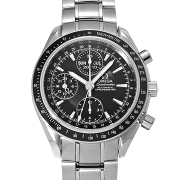 オメガ スピードマスター トリプルカレンダー 3220.50 ブラック メンズ 時計 【中古】【wristwatch】