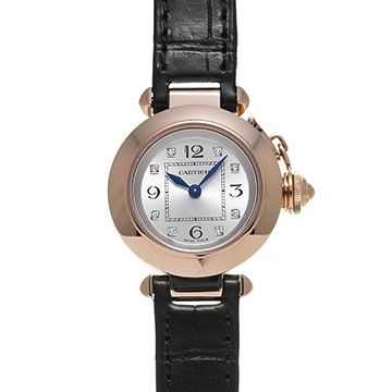 カルティエ ミスパシャ WJ124028 シルバー/ダイヤモンド レディース 時計 【中古】【wristwatch】