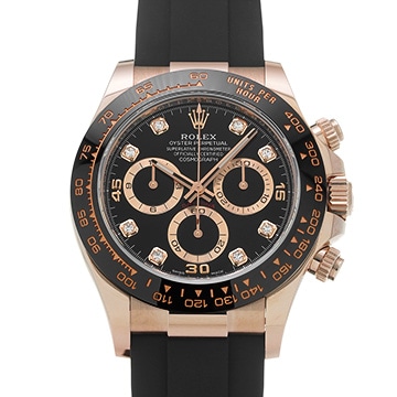 ロレックス コスモグラフ デイトナ 116515LNG ブラック/ダイヤモンド メンズ 時計 【中古】【wristwatch】