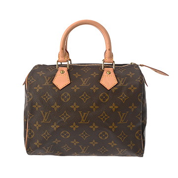ルイ ヴィトン モノグラム スピーディ 25 ブラウン M41528 モノグラムキャンバス レディース バッグ 【中古】【bag】