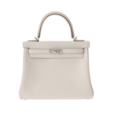 エルメス ケリー 25 内縫い 2WAY グリベール ヴォースイフト レディース バッグ 【未使用】【bag】