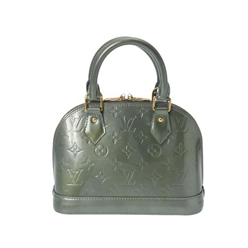ルイ ヴィトン モノグラムヴェルニ アルマ BB グリアールデコ M91677 ヴェルニ レディース バッグ 【中古】【bag】