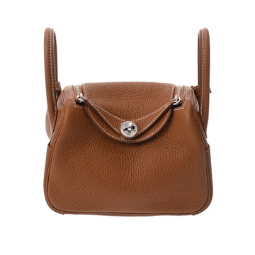 エルメス リンディ ミニ ゴールド トリヨンクレマンス レディース バッグ 【新品】【bag】