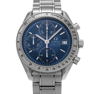 オメガ スピードマスター デイト 3513.80 ブルー メンズ 時計 【中古】【wristwatch】