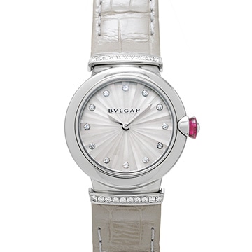 ブルガリ ルチュア LU28S シルバー レディース 時計 【中古】【wristwatch】