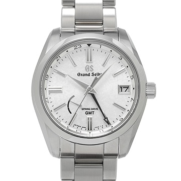 グランドセイコー スプリングドライブ GMT SBGE279 シルバー メンズ 時計 【中古】【wristwatch】
