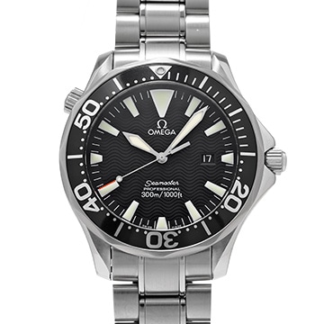 オメガ シーマスター プロフェッショナル 300 2264.50 ブラック メンズ 時計 【中古】【wristwatch】