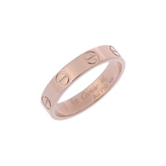 カルティエ ミニラブリング #48 ゴールド K18ピンクゴールド PG レディース ジュエリー 【中古】【jewelry】