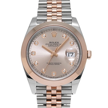 ロレックス デイトジャスト 41 126301G サンダスト メンズ 時計 【中古】【wristwatch】