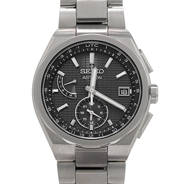 セイコー アストロン ネクスター SBXY067 ブラック メンズ 時計 【中古】【wristwatch】